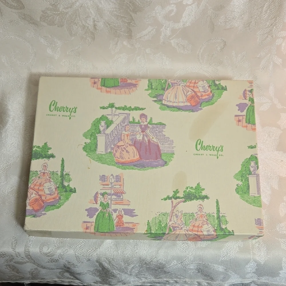 Vintage Cherry's Box Vintage Stocking Thigh Highs BUR-MIL Ceil Chapman More